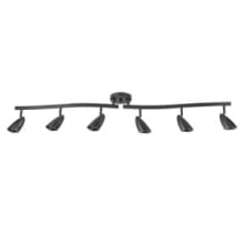 Erinome 6 Light 52-3/8" Wide Fixed Rail Ceiling Fixture