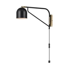 Sphynx 11" Tall LED Plug-In Wall Sconce