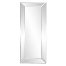 Vogue 20" W x 48" H Rectangular Glass Framed Bathroom Mirror