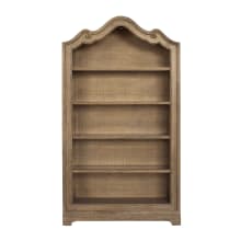 Maggie 48" Wide 4 Shelf Hardwood Bookcase