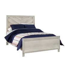 Adelice Full Size Hardwood Panel Bed Frame - 80" Wide