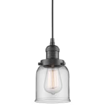 Mabel 5" Wide Mini Pendant with Clear Glass Shade