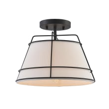 Torry 13" Wide Semi-Flush Ceiling Fixture