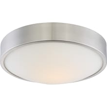 Revitalize Single Light 13" Wide Integrated LED Flush Mount Bowl Ceiling Fixture