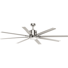 Tamarack 72" 8 Blade Indoor / Outdoor LED Ceiling Fan with Remote Control
