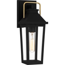 Contreras 15" Tall Wall Sconce with Bevelled Glass Shade