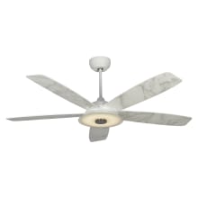 Rogue 52" 5 Blade Smart LED Indoor Ceiling Fan with Remote Control