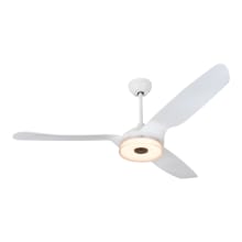 Icecrown 60" 3 Blade Smart LED Indoor Ceiling Fan with Remote Control