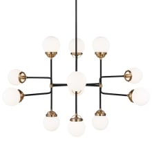 Orne 12 Light 47" Wide Abstract Chandelier