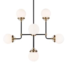 Orne 8 Light 32" Wide Abstract Chandelier