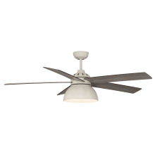 52" 5 Blade LED Indoor Ceiling Fan with Remote Control
