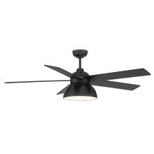 52" 5 Blade LED Indoor Ceiling Fan with Remote Control