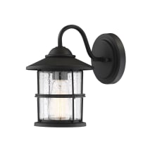 Single Light 10" Tall Outdoor Wall Sconce