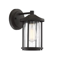 Single Light 11" Tall Outdoor Wall Sconce