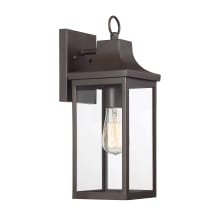 Single Light 15" Tall Outdoor Wall Sconce