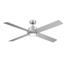 56" 4 Blade Indoor / Outdoor LED Ceiling Fan with Remote Control