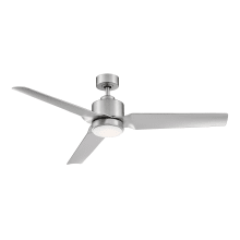 52" 3 Blade Indoor / Outdoor LED Ceiling Fan with Remote Control