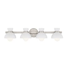 4 Light 34" Wide Vanity Light