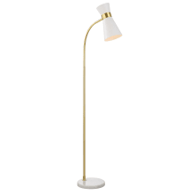Hippon 62" Tall Arc Floor Lamp
