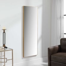 Sleek Contemporary 60" x 20" Flat Framed Full Length Wall Mirror