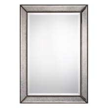 Antiqued 34" x 24" Vanity Bathroom Wall Mirror