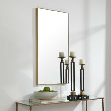 40" x 20" Framed Bathroom Mirror