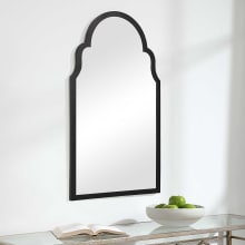 21" W x 37" H Arched Framed Bathroom Mirror