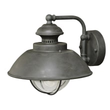 Iker 1 Light Outdoor Wall Sconce - 10 Inches Wide
