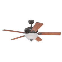 Montelle 52" 5 Blade LED Indoor Ceiling Fan with Remote Control