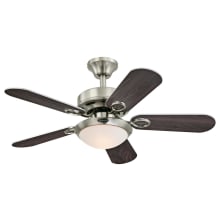Becker 36" 5 Blade LED Indoor Ceiling Fan