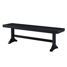 Millwright 60" Wide Wood Dining Bench