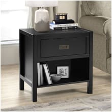 Lydia 24"W Modern Classic Solid Wood Nightstand