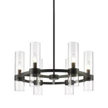 Conway 6 Light 26" Wide Taper Candle Style Chandelier