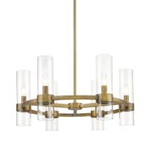 Conway 6 Light 26" Wide Taper Candle Style Chandelier