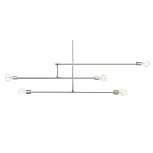 Abra 5 Light 61" Wide Abstract Chandelier