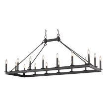 Marian 16 Light 56" Wide Taper Candle Chandelier