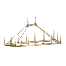 Marian 16 Light 56" Wide Taper Candle Chandelier