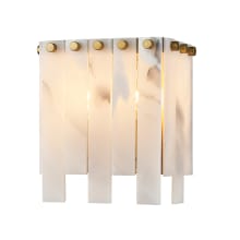 Tergeste 2 Light 8" Tall Wall Sconce