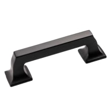 Studio 3" Center to Center Solid Brass Square Cabinet Handle / Drawer Pull