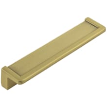 Linea 3" Center to Center Rectangular Angled Flush Mount 5-1/8" Long Cabinet Handle / Drawer Pull from the Bijou Collection