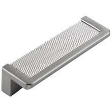 Linea 3" Center to Center Rectangular Angled Flush Mount 3-5/8" Long Cabinet Handle / Drawer Pull from the Bijou Collection