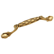 Tressé 8 Inch Center to Center Solid Brass Traditional Arch Handle Cabinet Pull