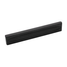 Ingot 5-1/16" Center to Center (128 mm) Solid Rectangular Cabinet Handle / Drawer Pull with Finger Indent