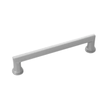 Facette 6-5/16" Center to Center Faceted Solid Brass Cabinet Handle / Drawer Pull