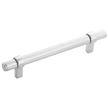 Sinclaire 5-1/16" Center to Center Ridged Bar Cabinet Handle / Drawer Bar Pull