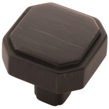 Monroe 1-5/16" Stepped Square Cabinet Knob / Drawer Knob