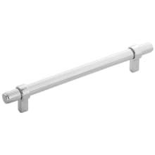 Sinclaire 6-5/16" Center to Center Ridged Bar Cabinet Handle / Drawer Bar Pull