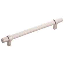 Sinclaire 6-5/16" Center to Center Ridged Bar Cabinet Handle / Drawer Bar Pull