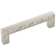 Cullet 3-3/4 Inch (96 mm) Center to Center Art Deco Mosaic Cabinet Handle / Drawer Pull