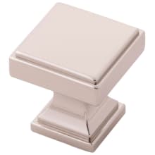 Brownstone 1-1/8" Traditional Square Cabinet Knob / Drawer Knob